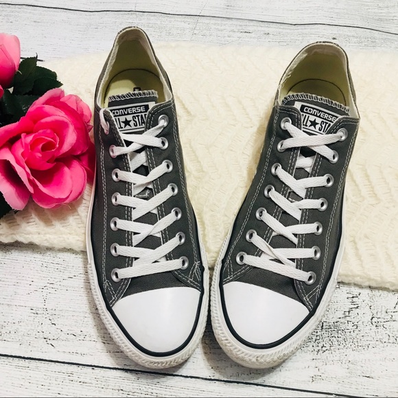 Converse Other - Converse Gray Chuck Taylor Sneakers Mens Sz 11